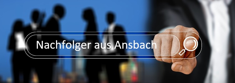 Bestandsnachfolger Ansbach sucht einen Maklerbestand oder Maklerunternehmen in den Regionen Ansbach, Feuchtwangen, Dinkelsbühl, Rothenburg ob der Tauber, Herrieden, Heilsbronn, Neuendettelsau, Wassertrüdingen, Bechhofen, Windsbach, Gunzenhausen, Treuchtlingen, Weißenburg in Bayern, Schwabach, Zirndorf, Fürth, Nürnberg, Erlangen, Herzogenaurach, Crailsheim, Schwäbisch Hall, Künzelsau, Bad Mergentheim, Tauberbischofsheim, Lauda-Königshofen, Ellwangen, Aalen und Würzburg.